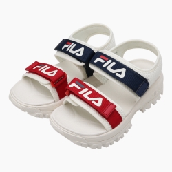 Fila Tracer - Poikien Sandaalit - Valkoinen/Punainen | FI-80083